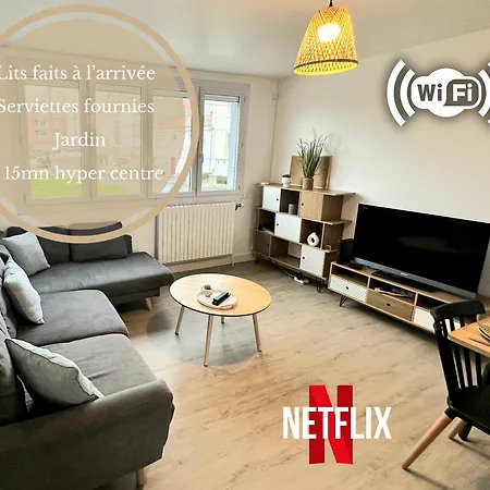 L'urbaine, Maison De Spacieuse, Jardin, Wifi