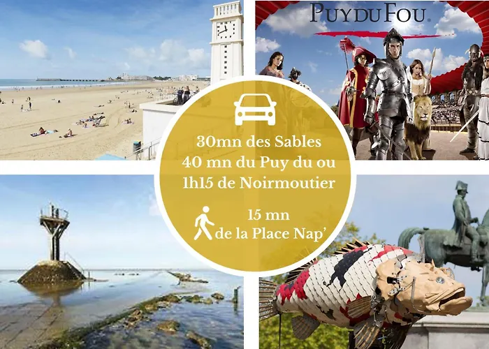 L'urbaine, Maison De Spacieuse, Jardin, Wifi Appartement La Roche-sur-Yon